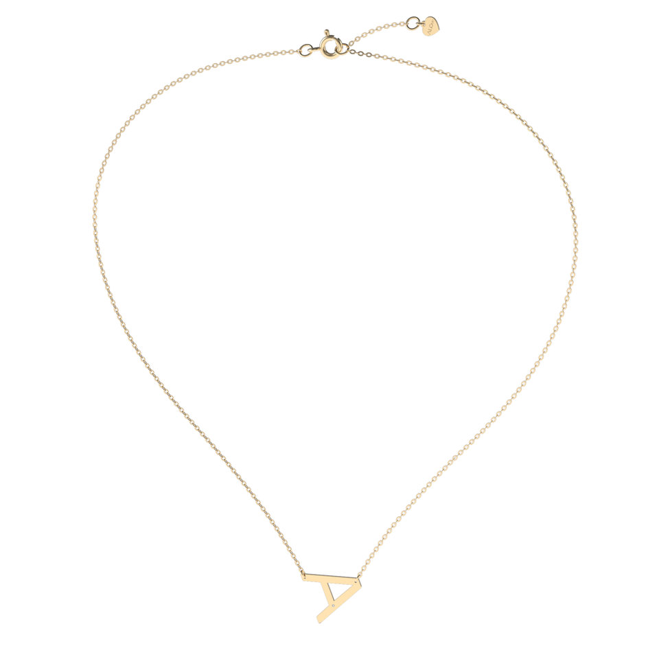 Náhrdelník s diamantom Big Line A