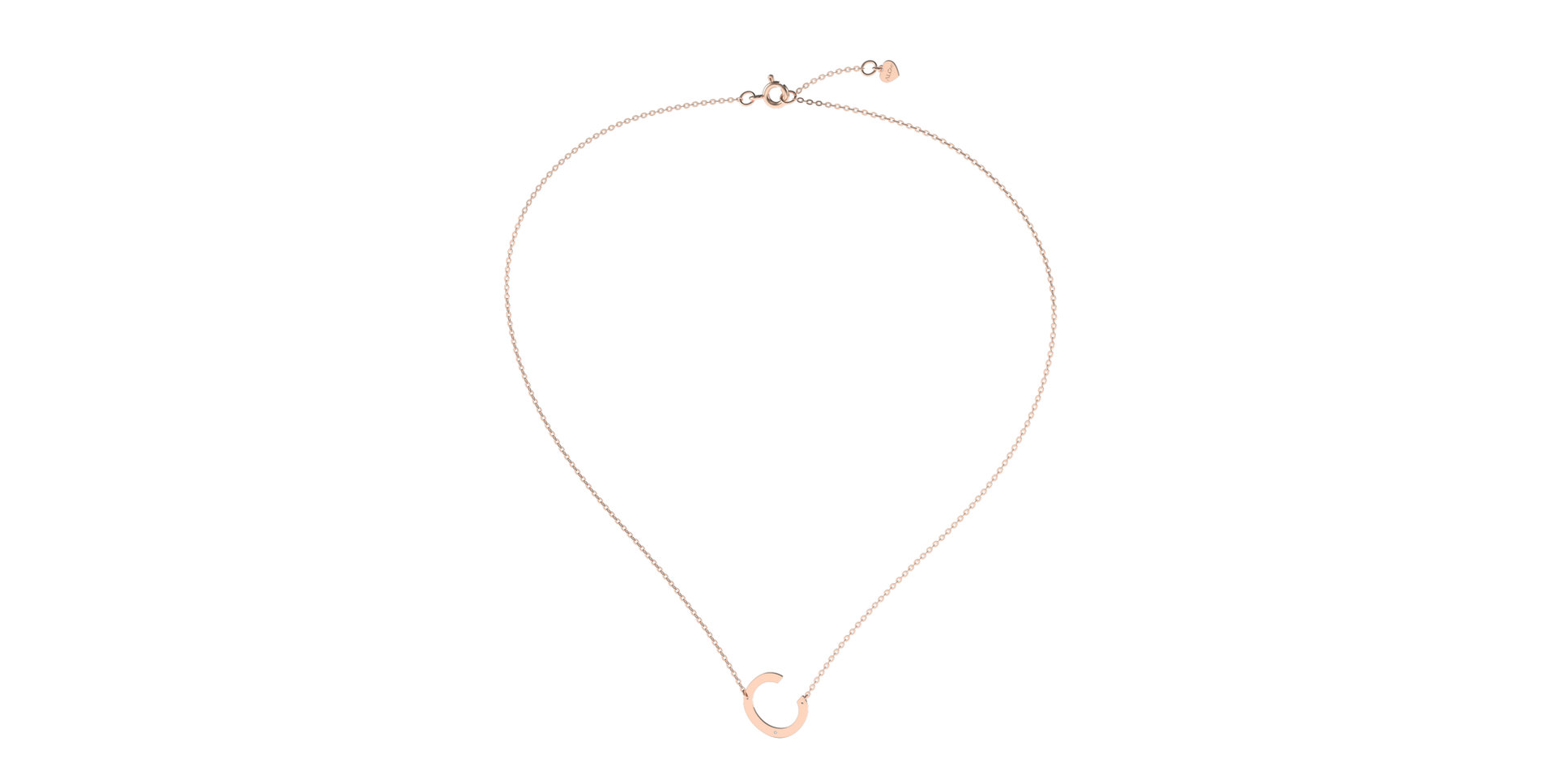 Náhrdelník s diamantom Big Line C