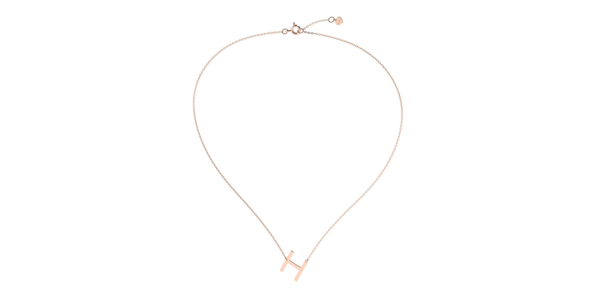 Náhrdelník s diamantom Big Line H