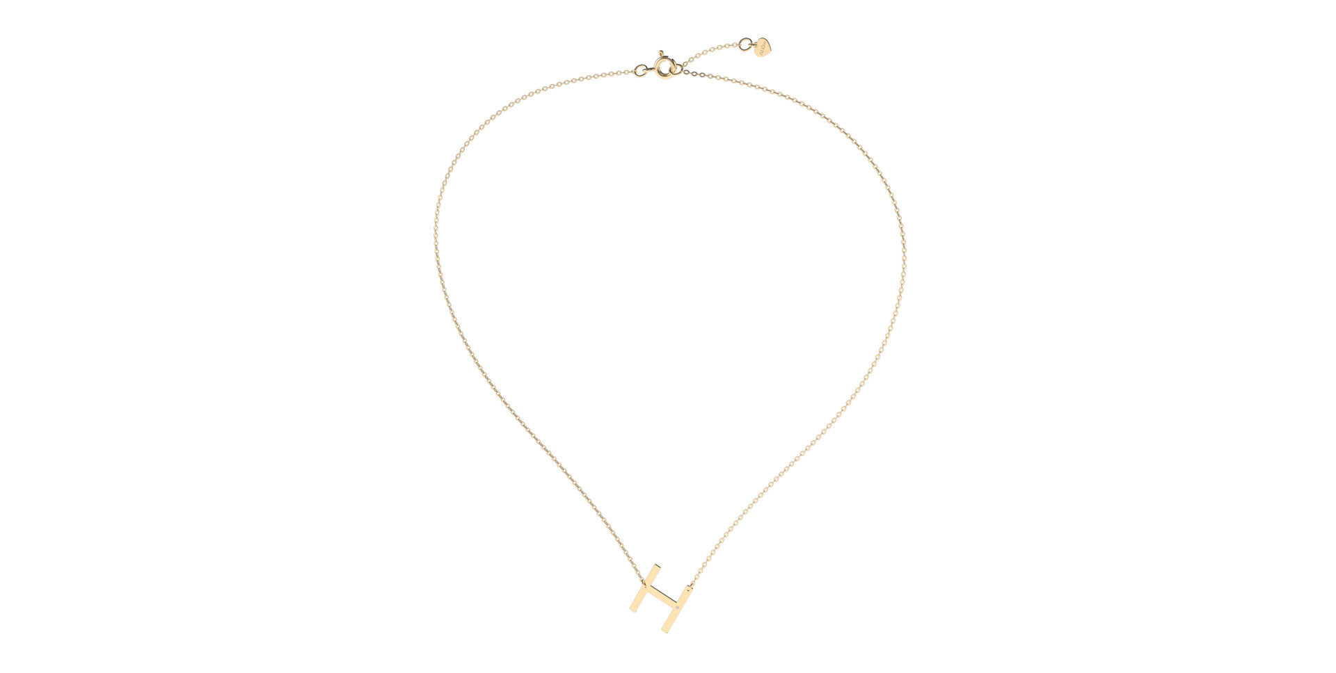 Náhrdelník s diamantom Big Line H