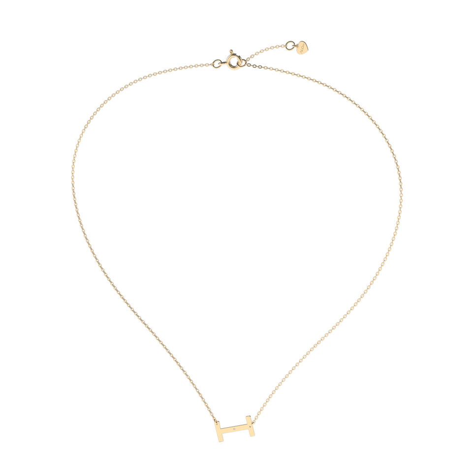 Náhrdelník s diamantom Big Line I