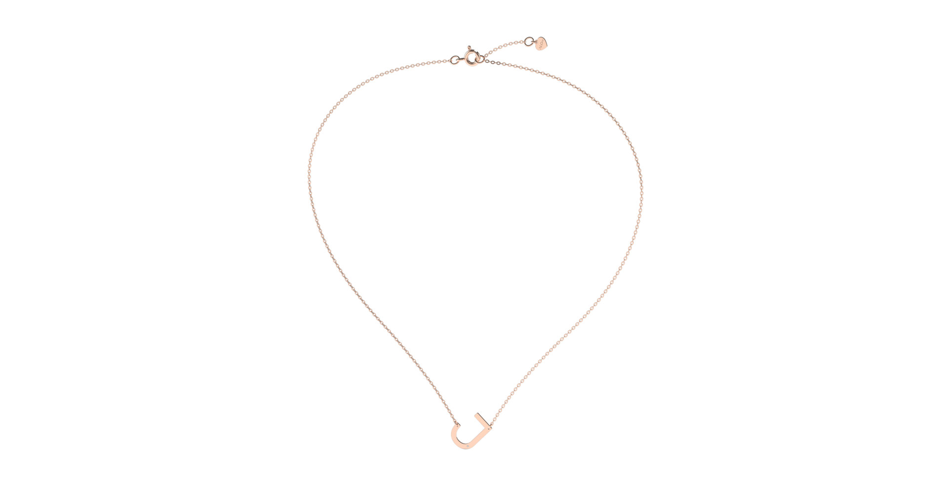 Náhrdelník s diamantom Big Line J