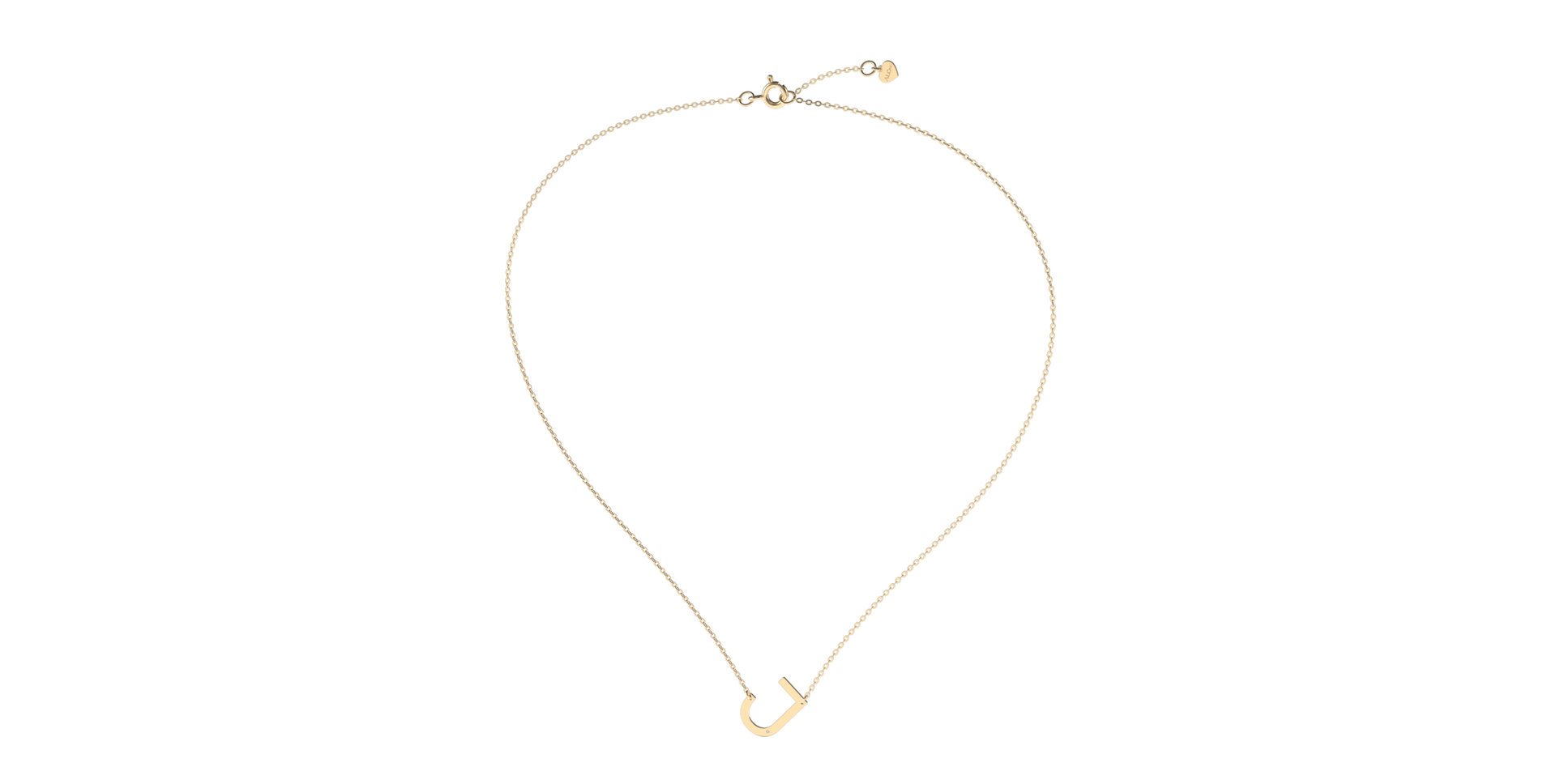 Náhrdelník s diamantom Big Line J