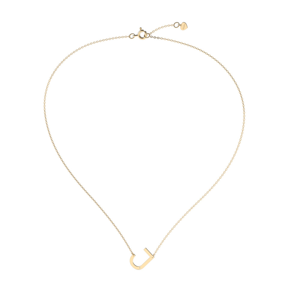 Náhrdelník s diamantom Big Line J