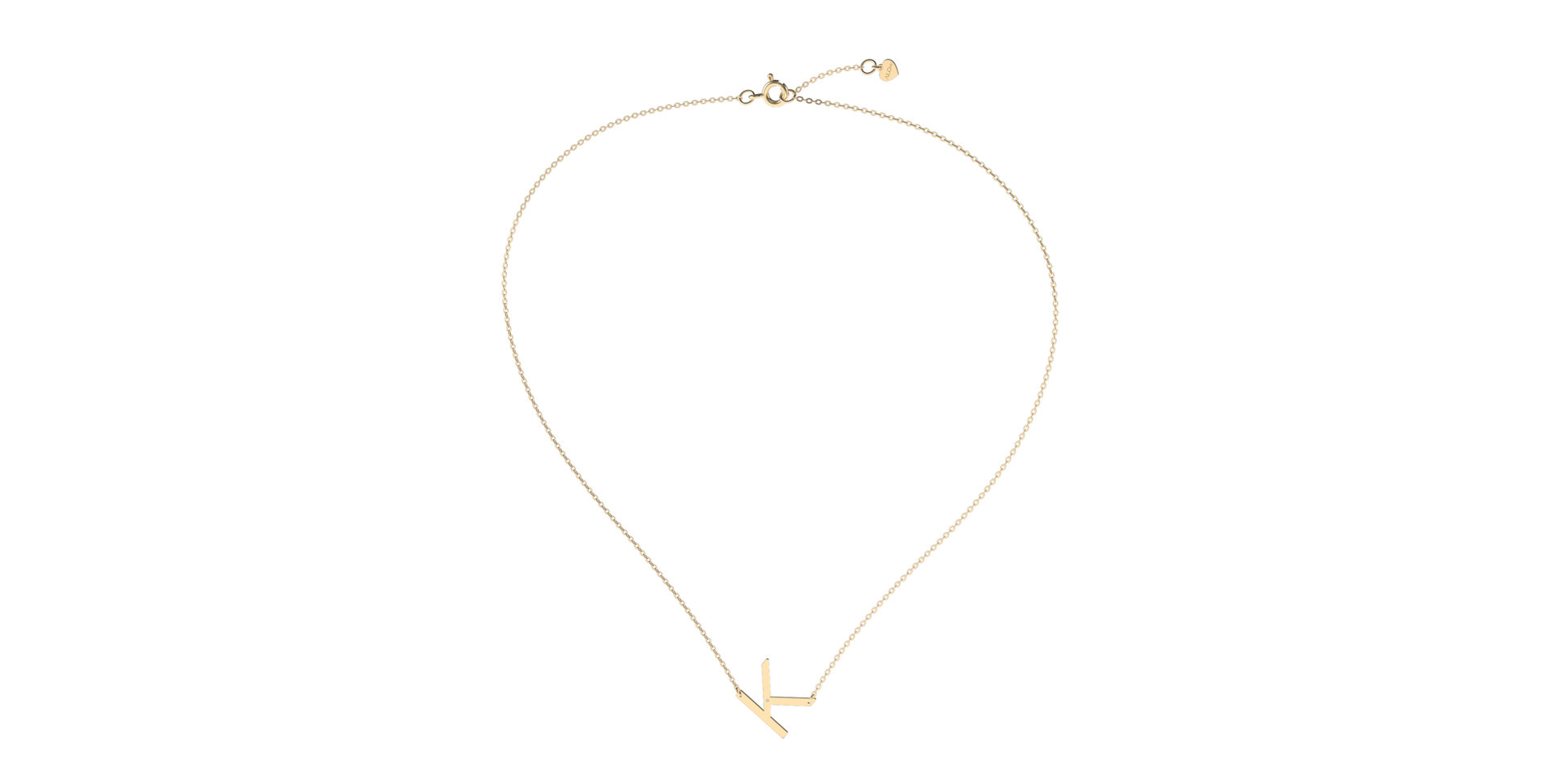 Náhrdelník s diamantom Big Line K