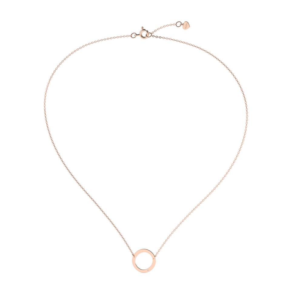 Náhrdelník s diamantom Big Line O