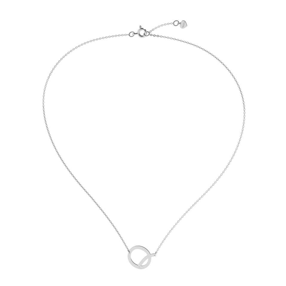 Náhrdelník s diamantom Big Line Q