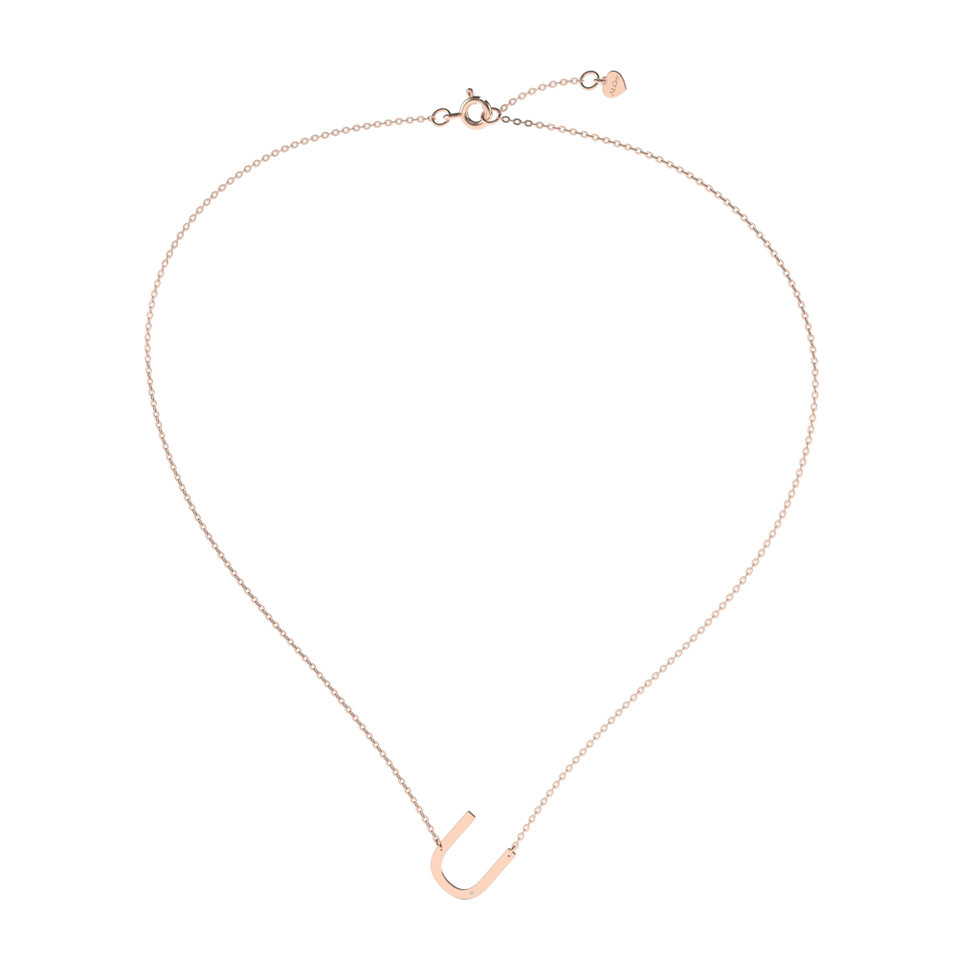 Náhrdelník s diamantom Big Line U