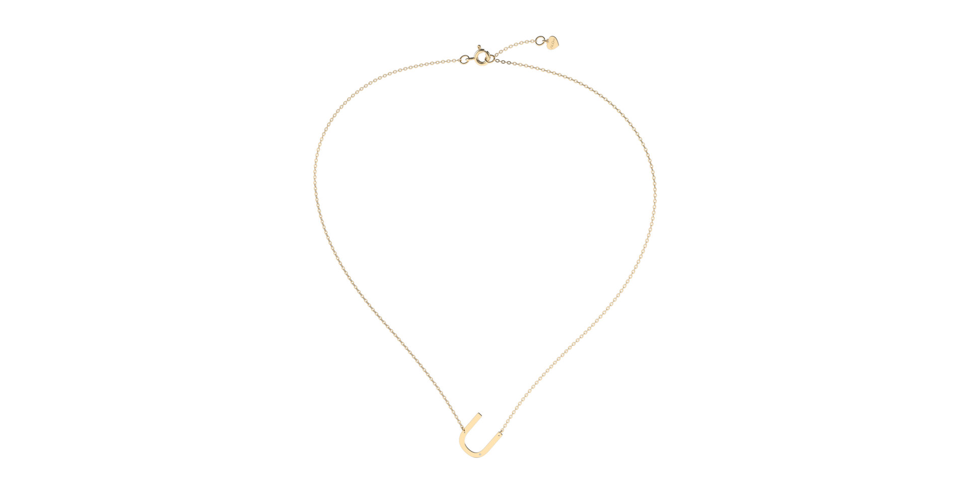 Náhrdelník s diamantom Big Line U