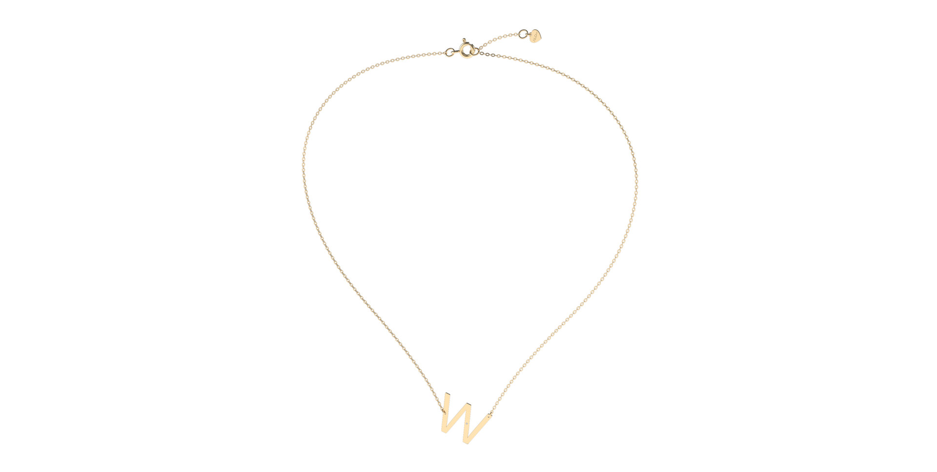 Náhrdelník s diamantom Big Line W