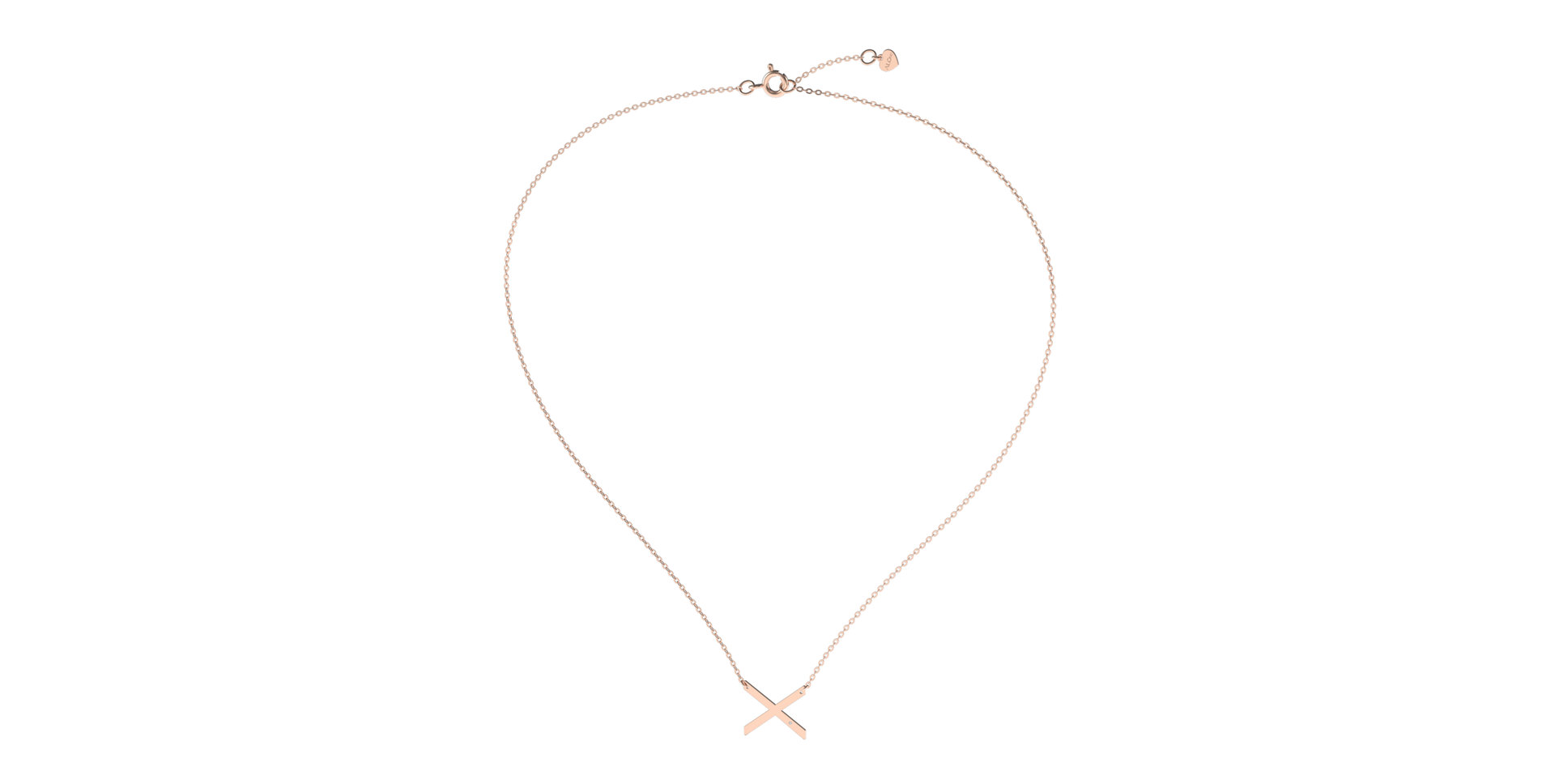 Náhrdelník s diamantom Big Line X