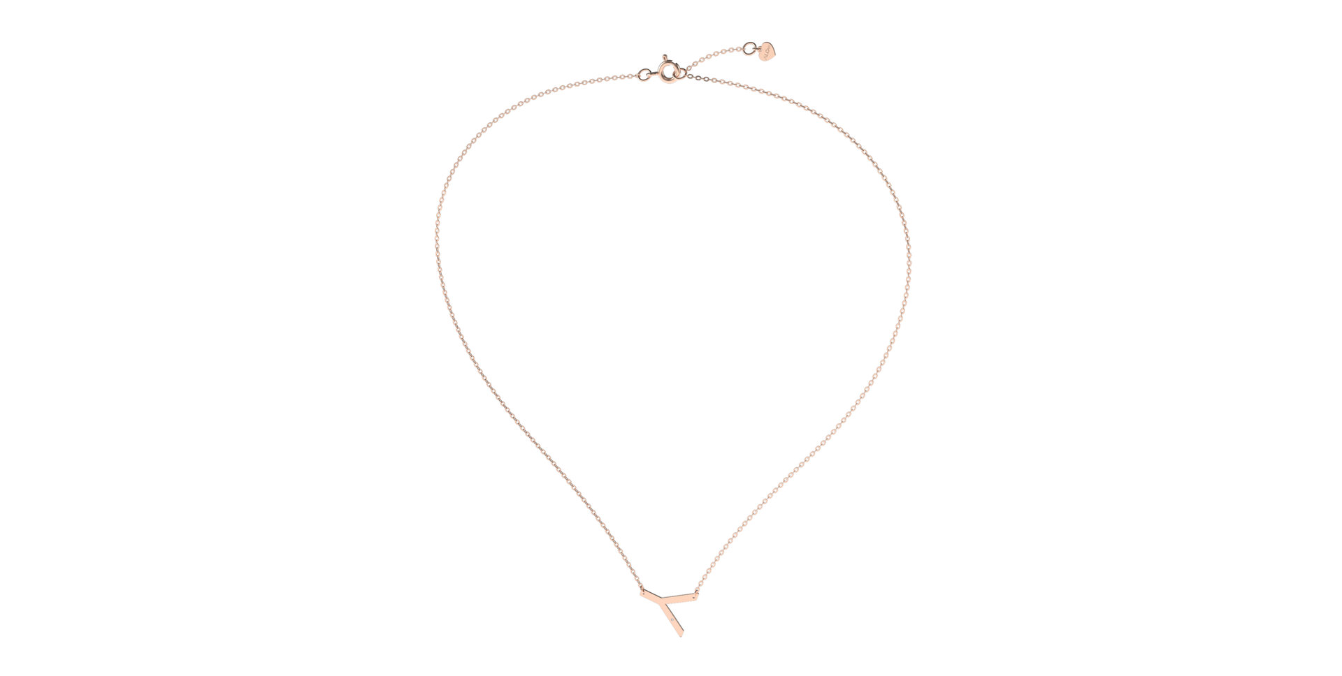 Náhrdelník s diamantom Big Line Y