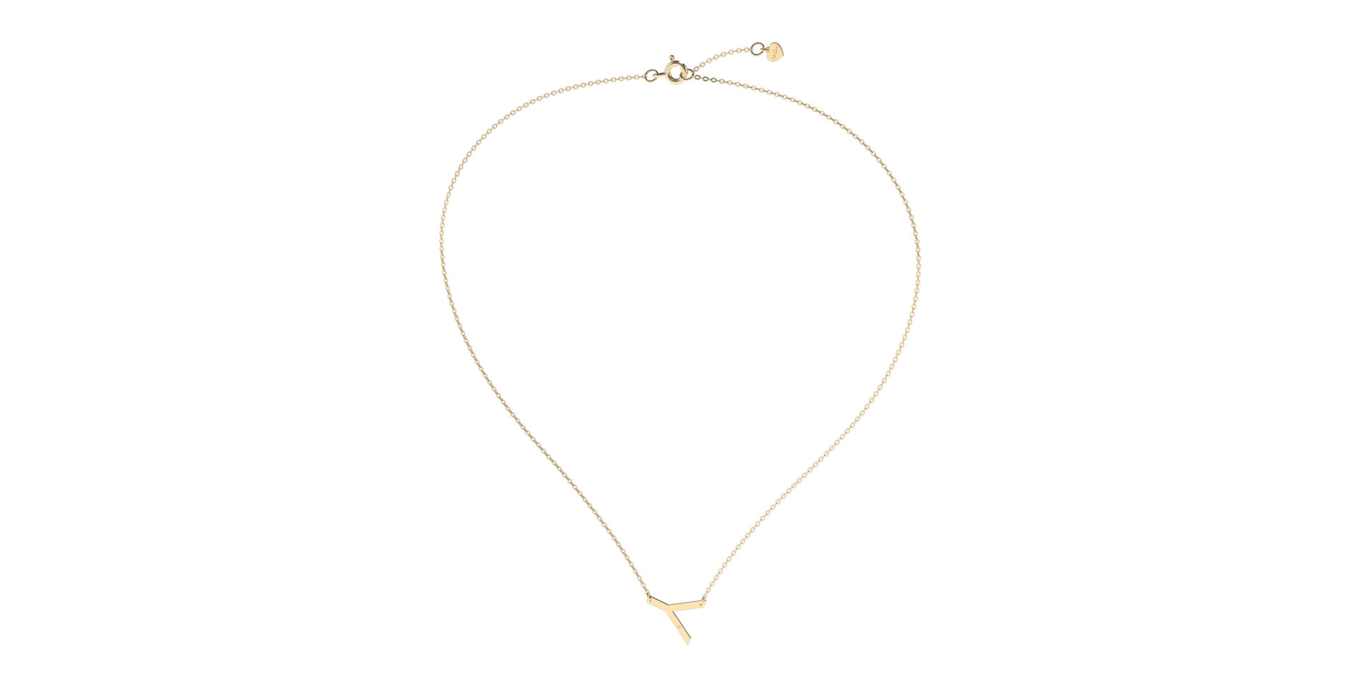 Náhrdelník s diamantom Big Line Y