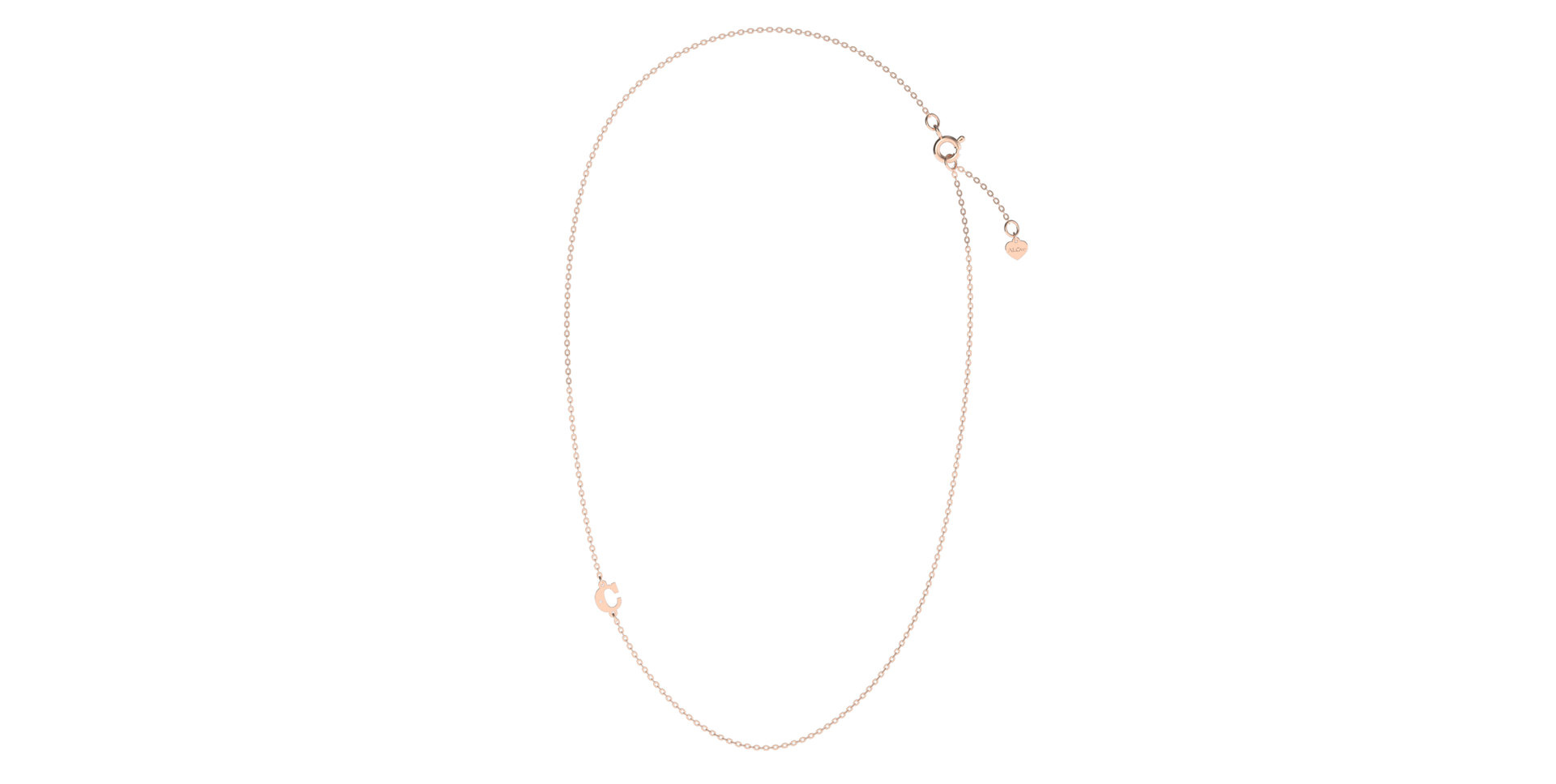 Náhrdelník s diamantom Big Line C