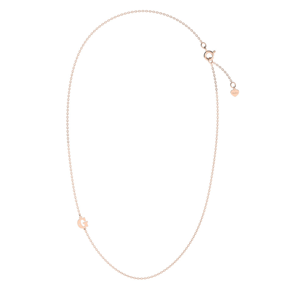 Náhrdelník s diamantom Big Line G