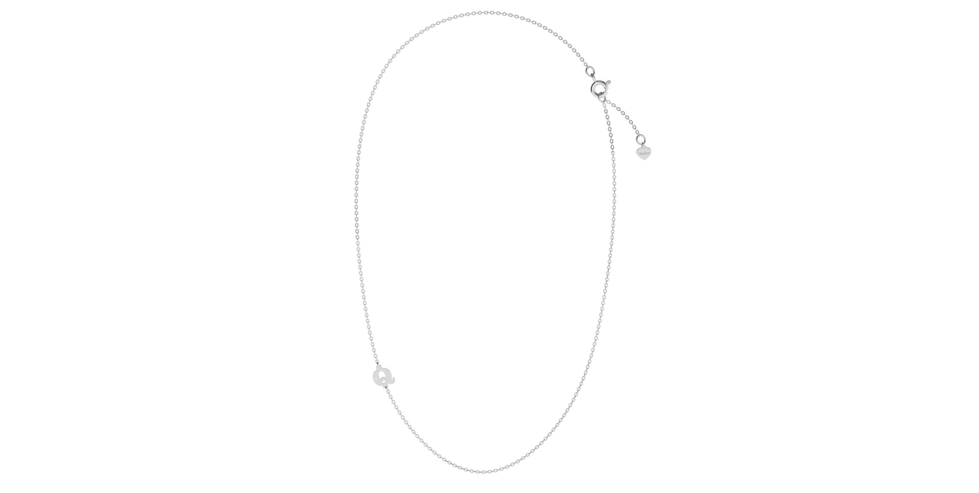 Náhrdelník s diamantom Big Line Q