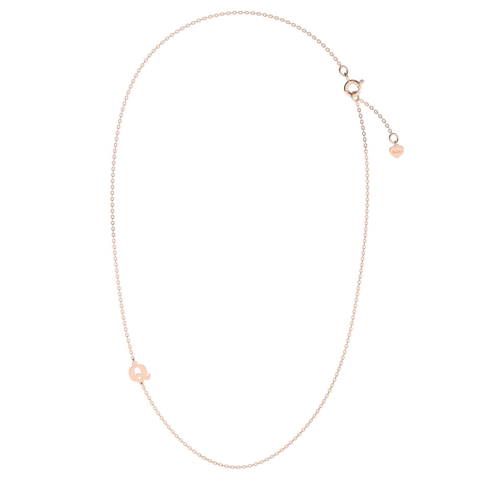 Náhrdelník s diamantom Big Line Q