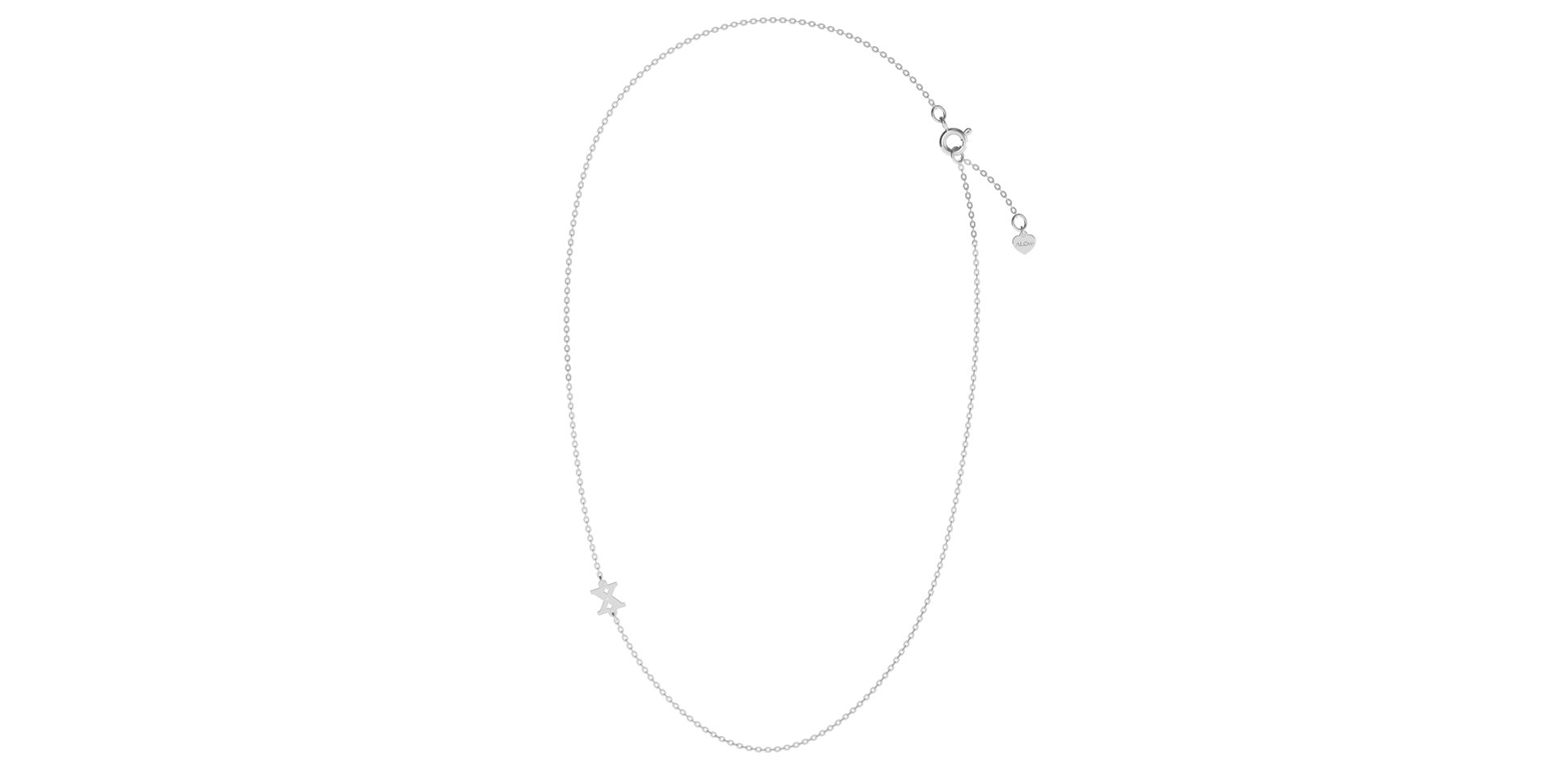 Náhrdelník s diamantom Big Line X