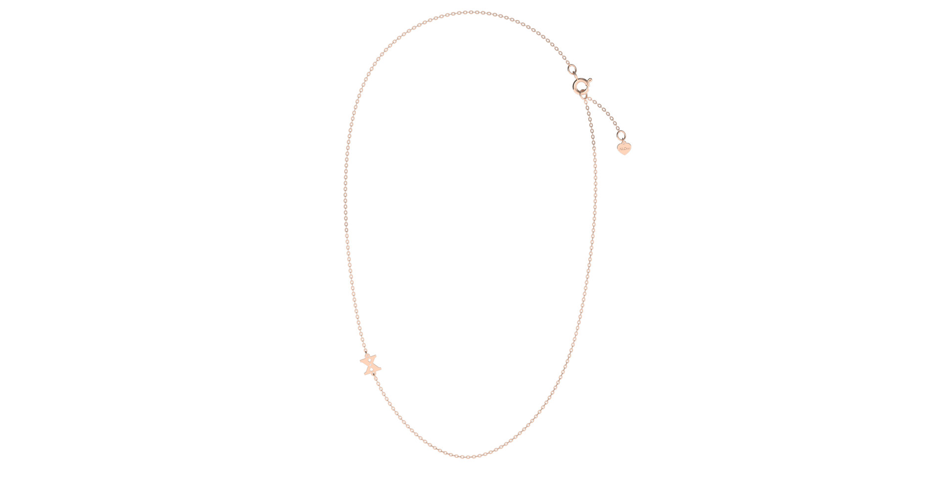 Náhrdelník s diamantom Big Line X