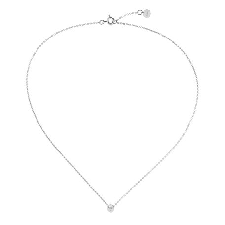Náhrdelník s diamantom Minimalism