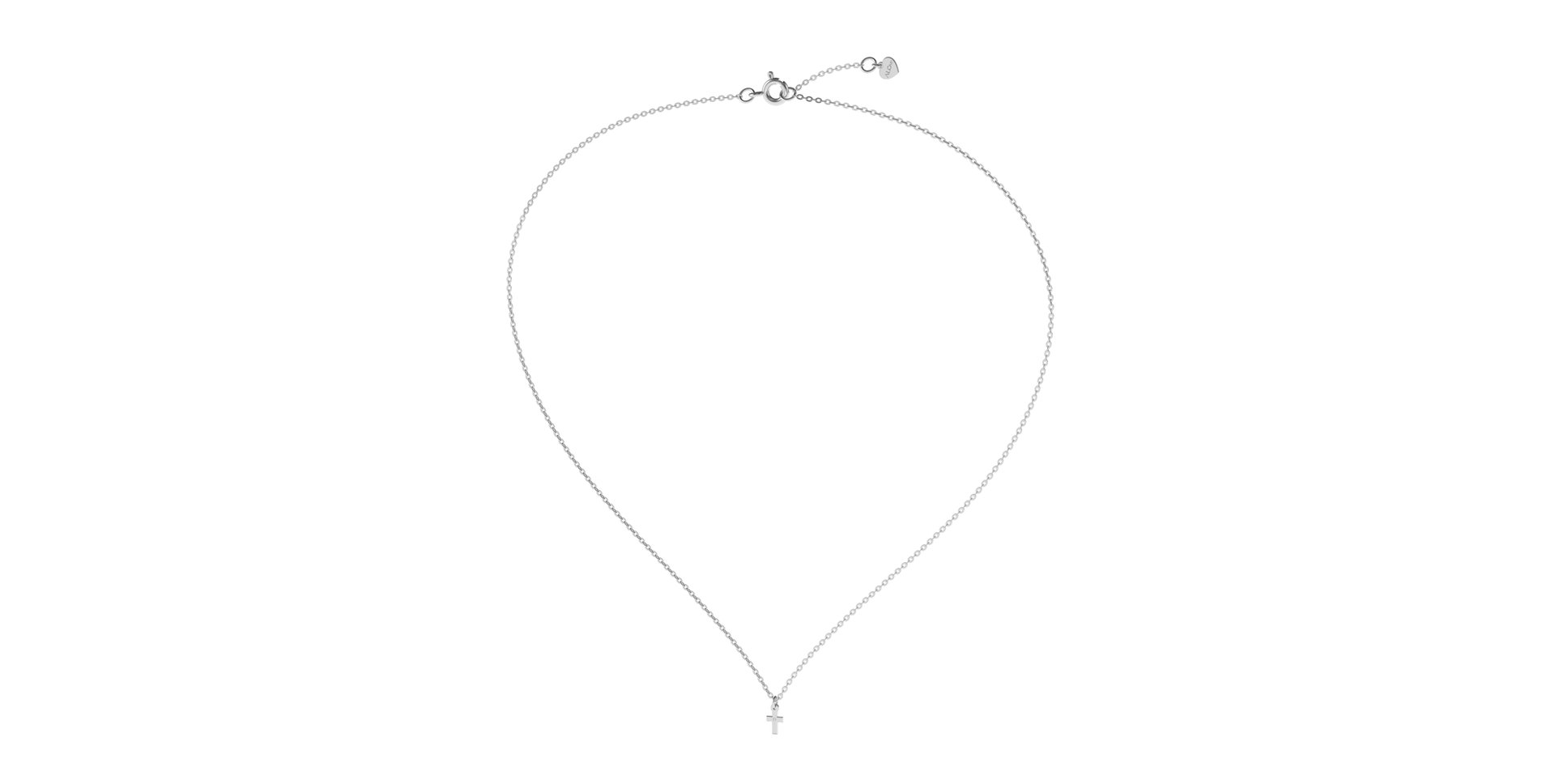 Náhrdelník s diamantom Cross