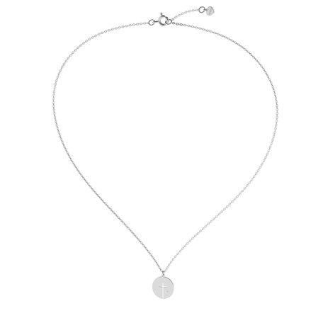 Náhrdelník s diamantom Little Cross