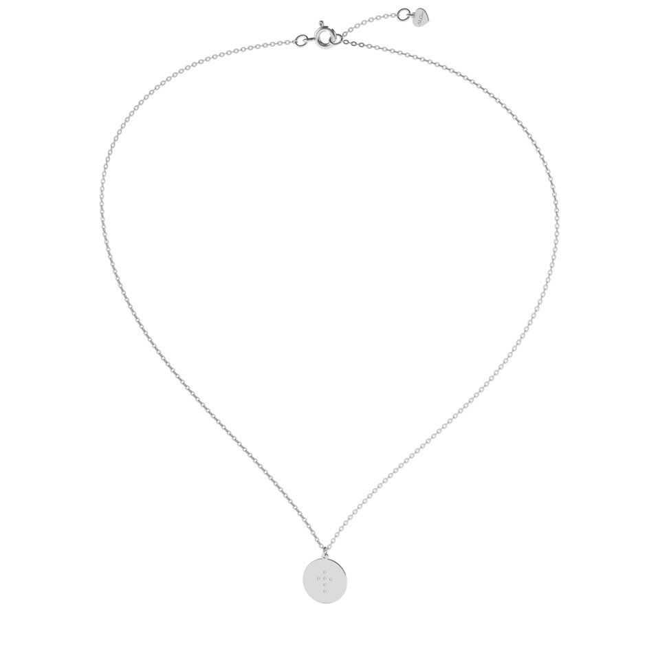 Náhrdelník s diamantom Diamond Cross