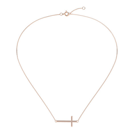 Náhrdelník s diamantmi Cross