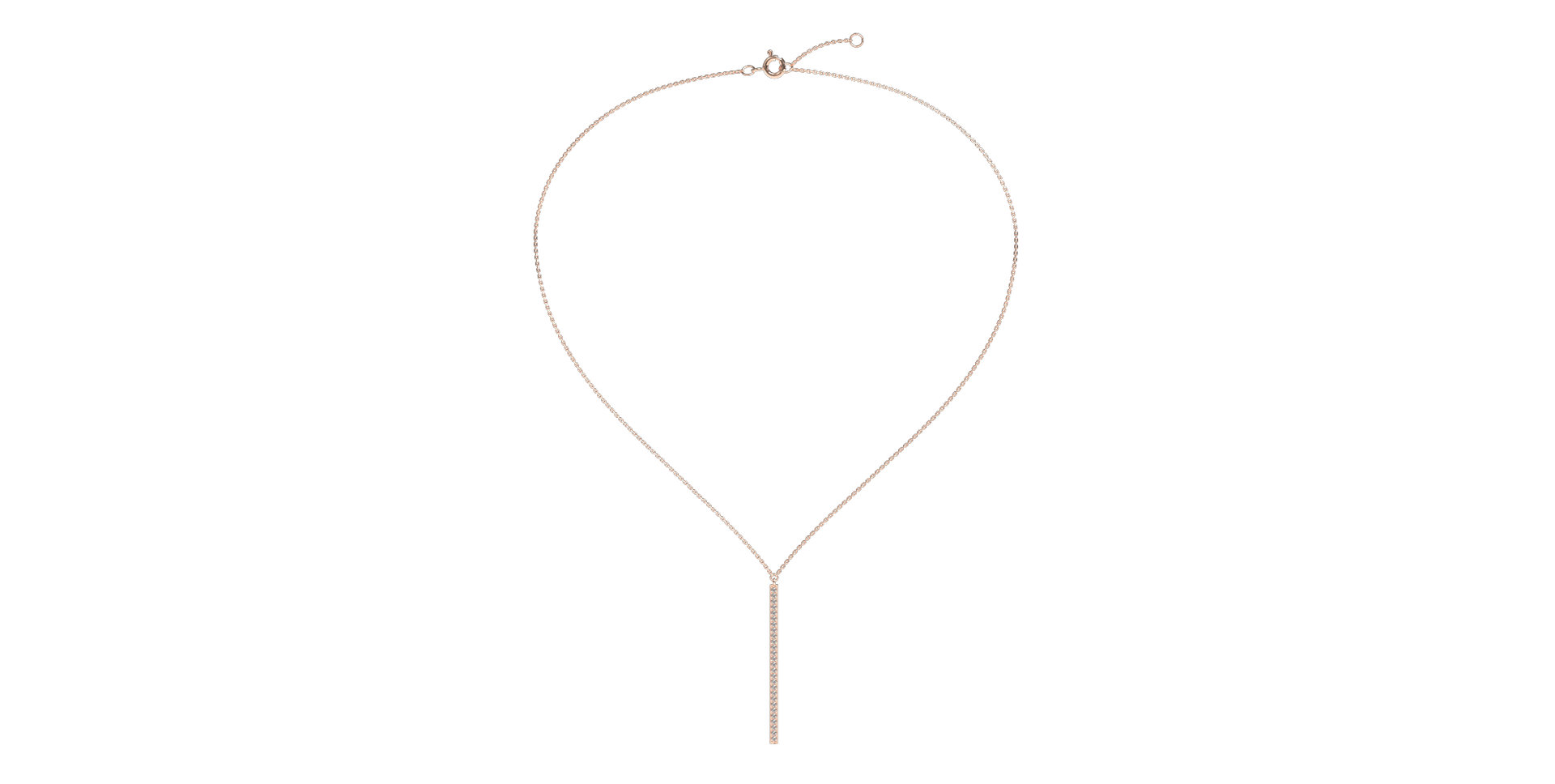 Náhrdelník s diamantmi Precious Dash