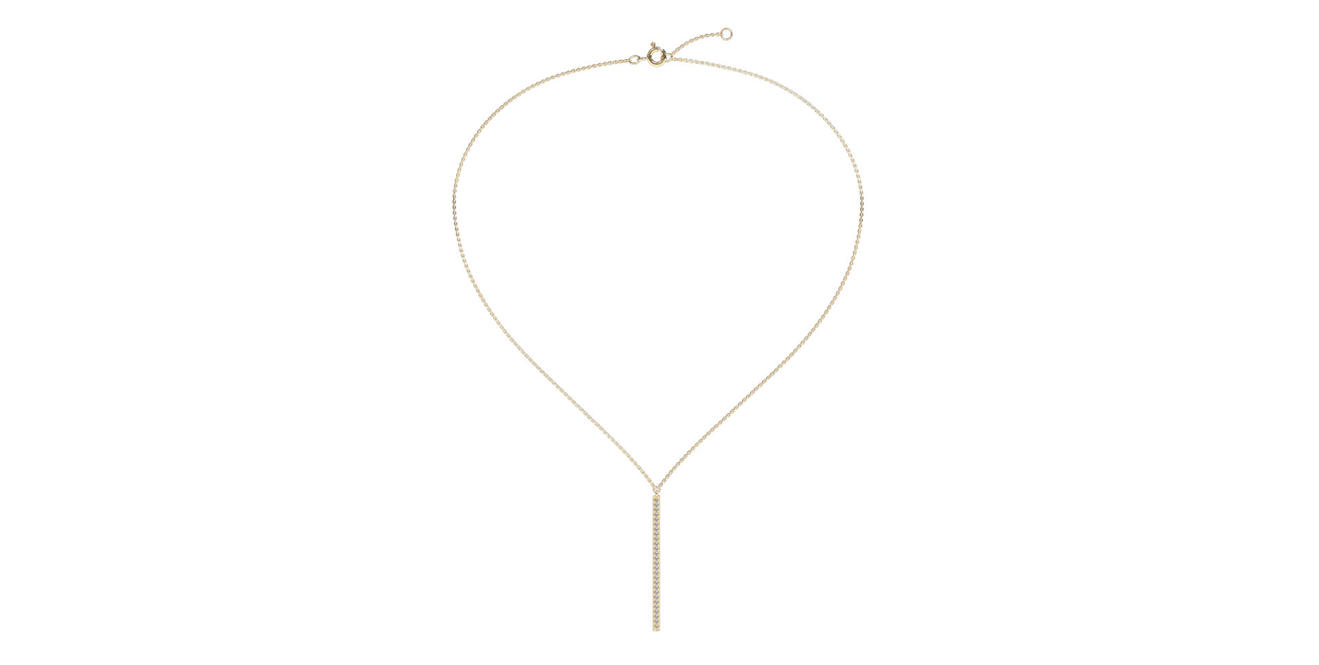 Náhrdelník s diamantmi Precious Dash