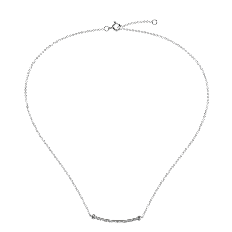 Náhrdelník s diamantmi Diamond Line