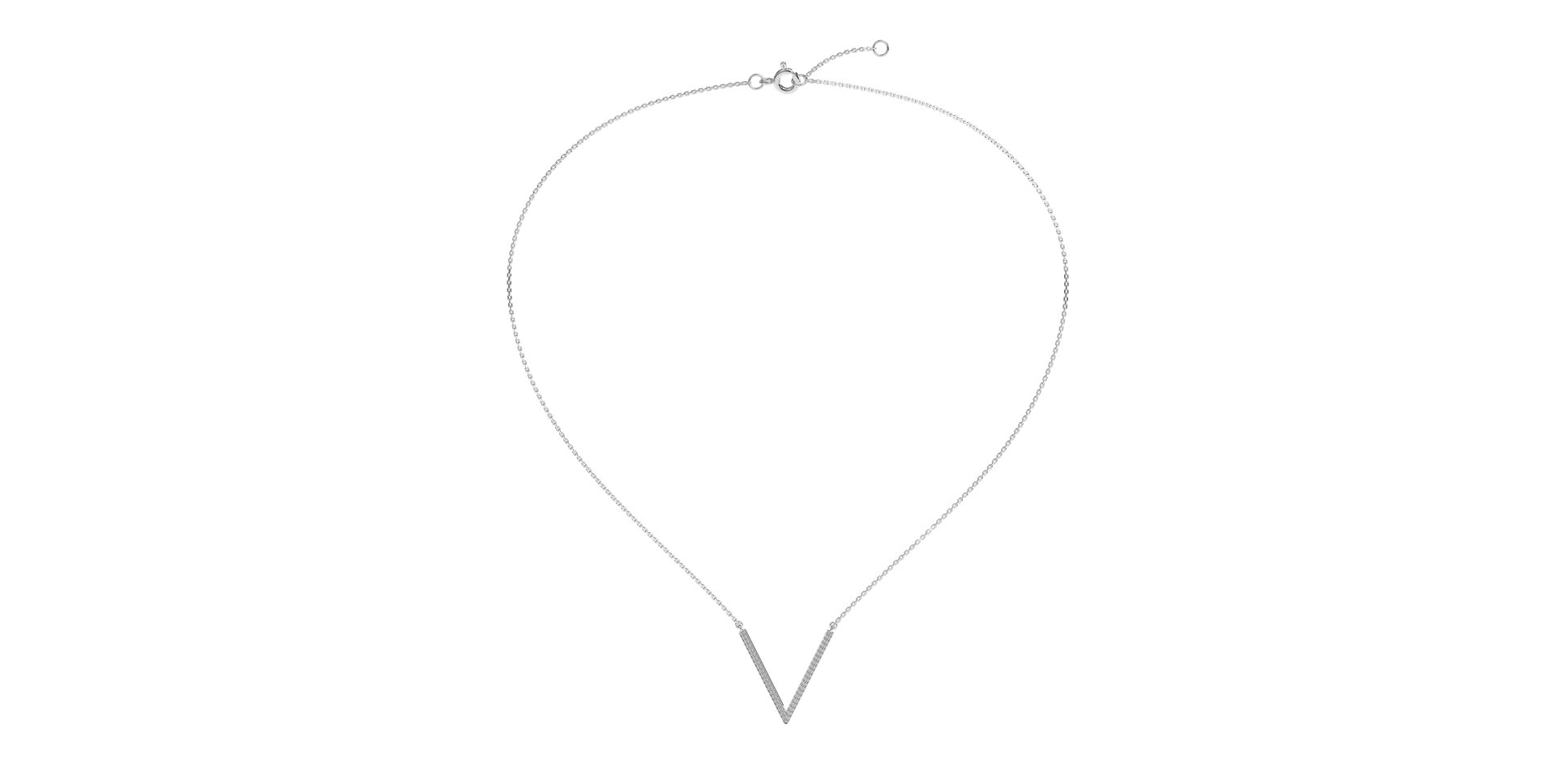 Náhrdelník s diamantmi Little Victory