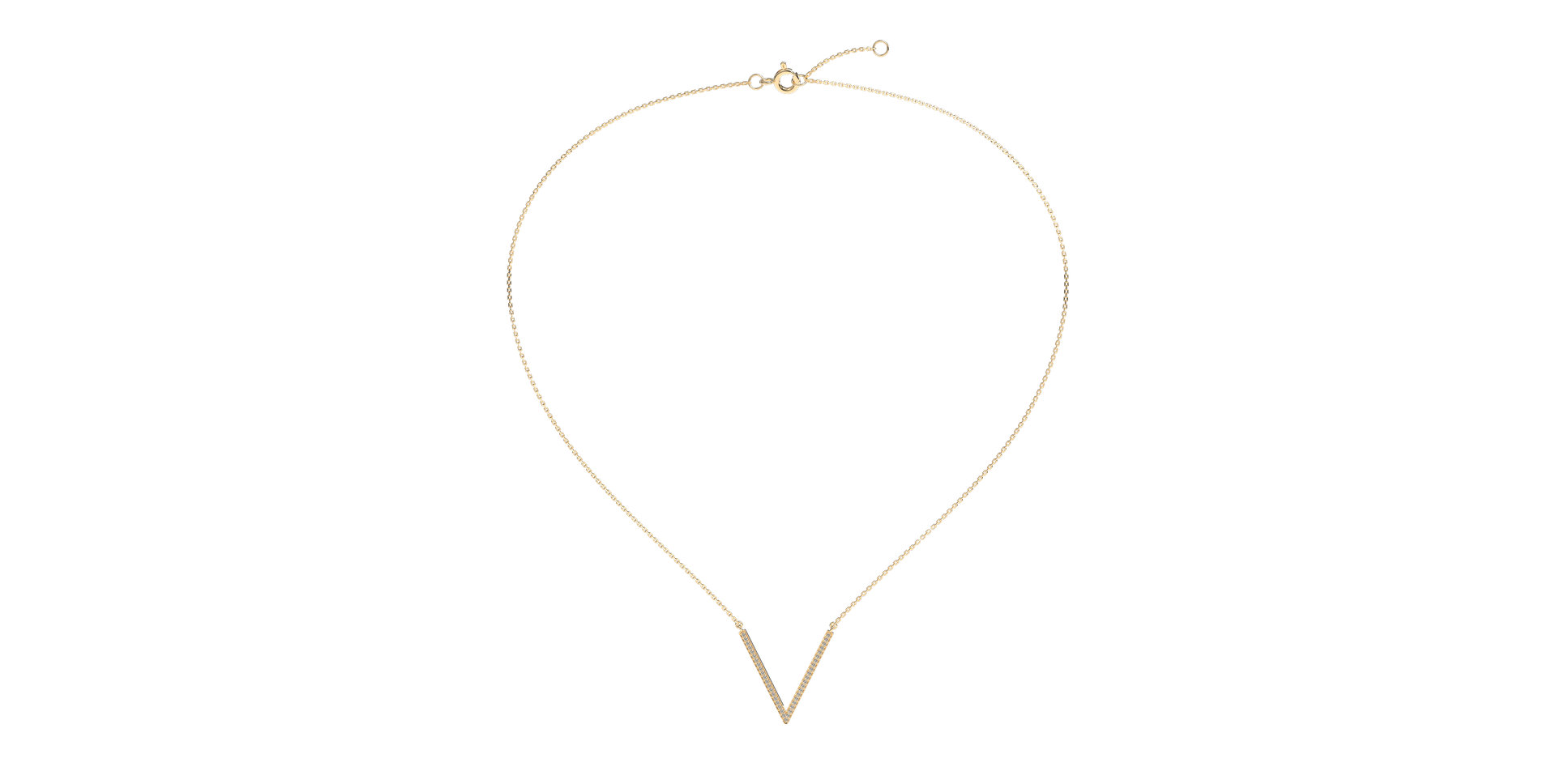 Náhrdelník s diamantmi Little Victory