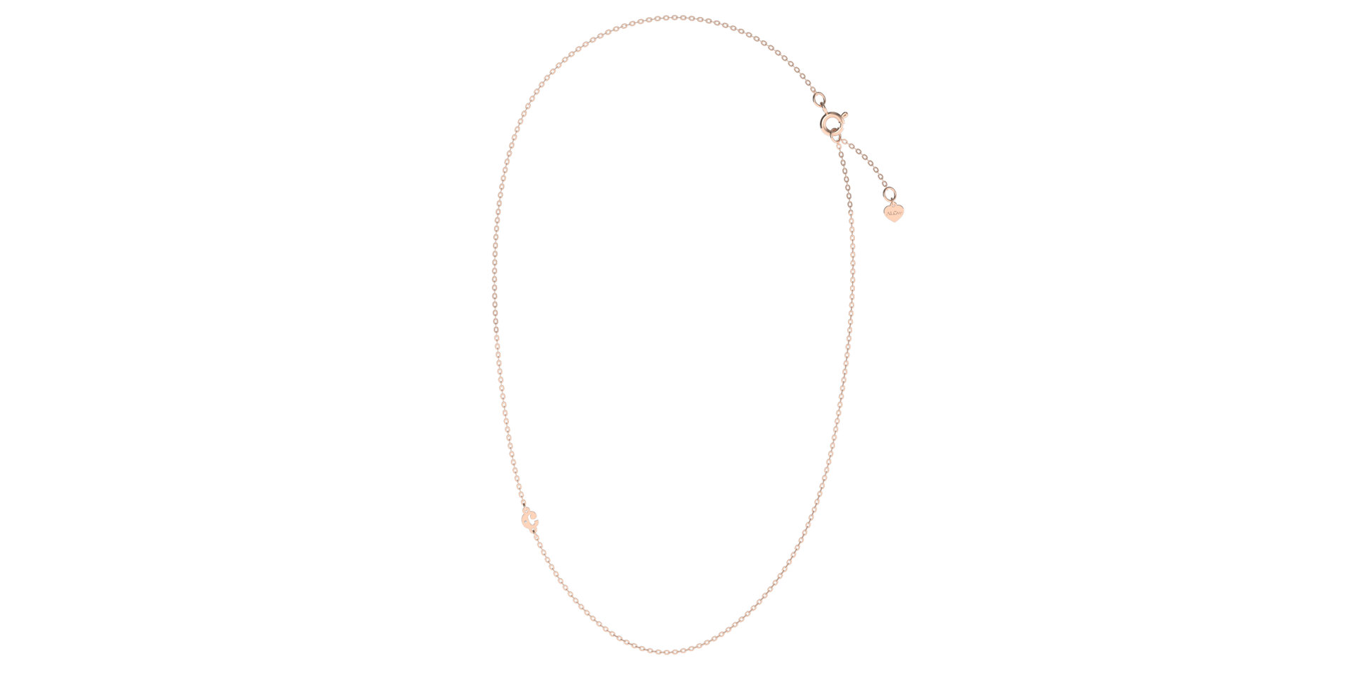 Náhrdelník s diamantom Big Classic C