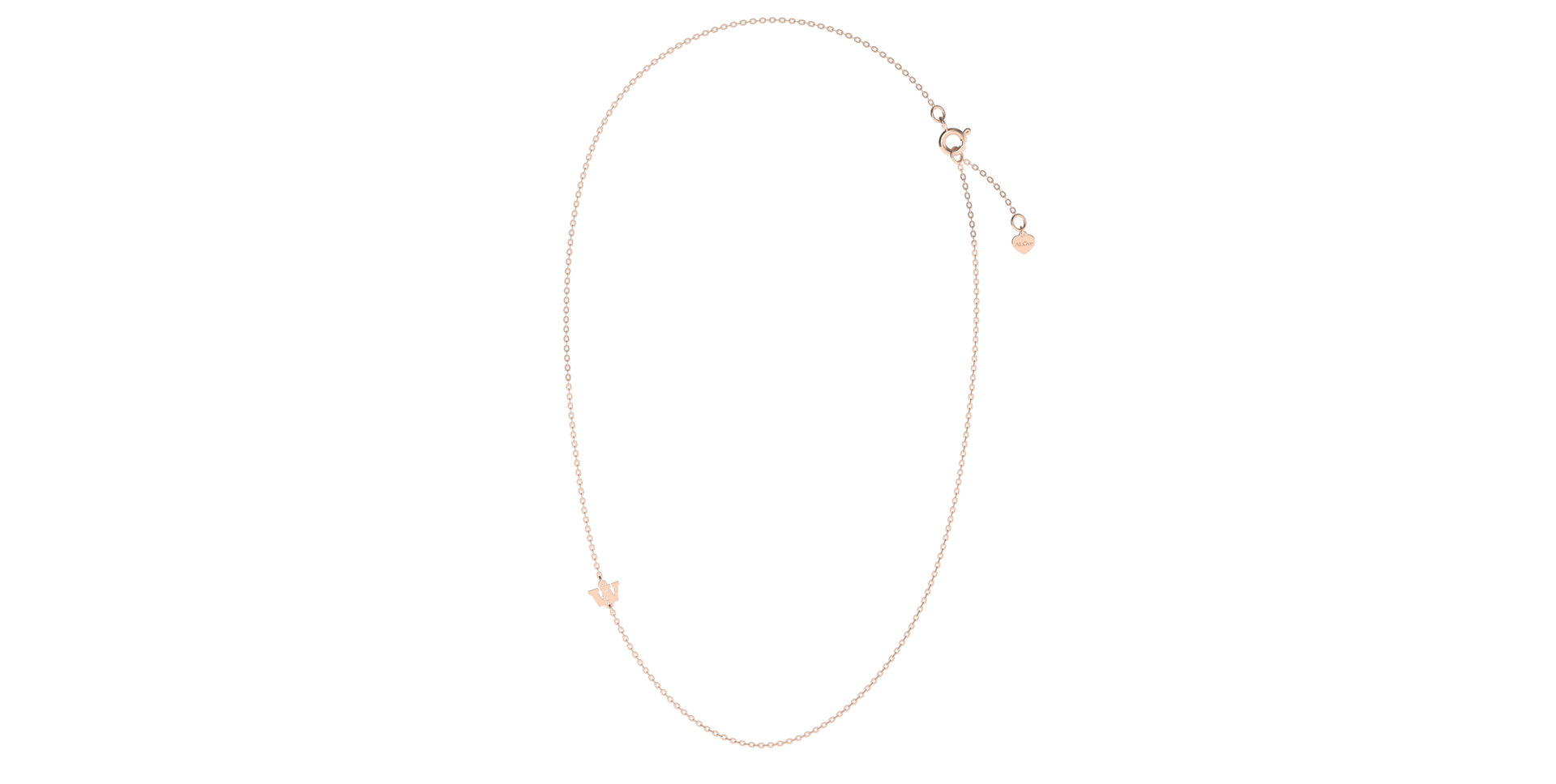 Náhrdelník s diamantom Big Classic W