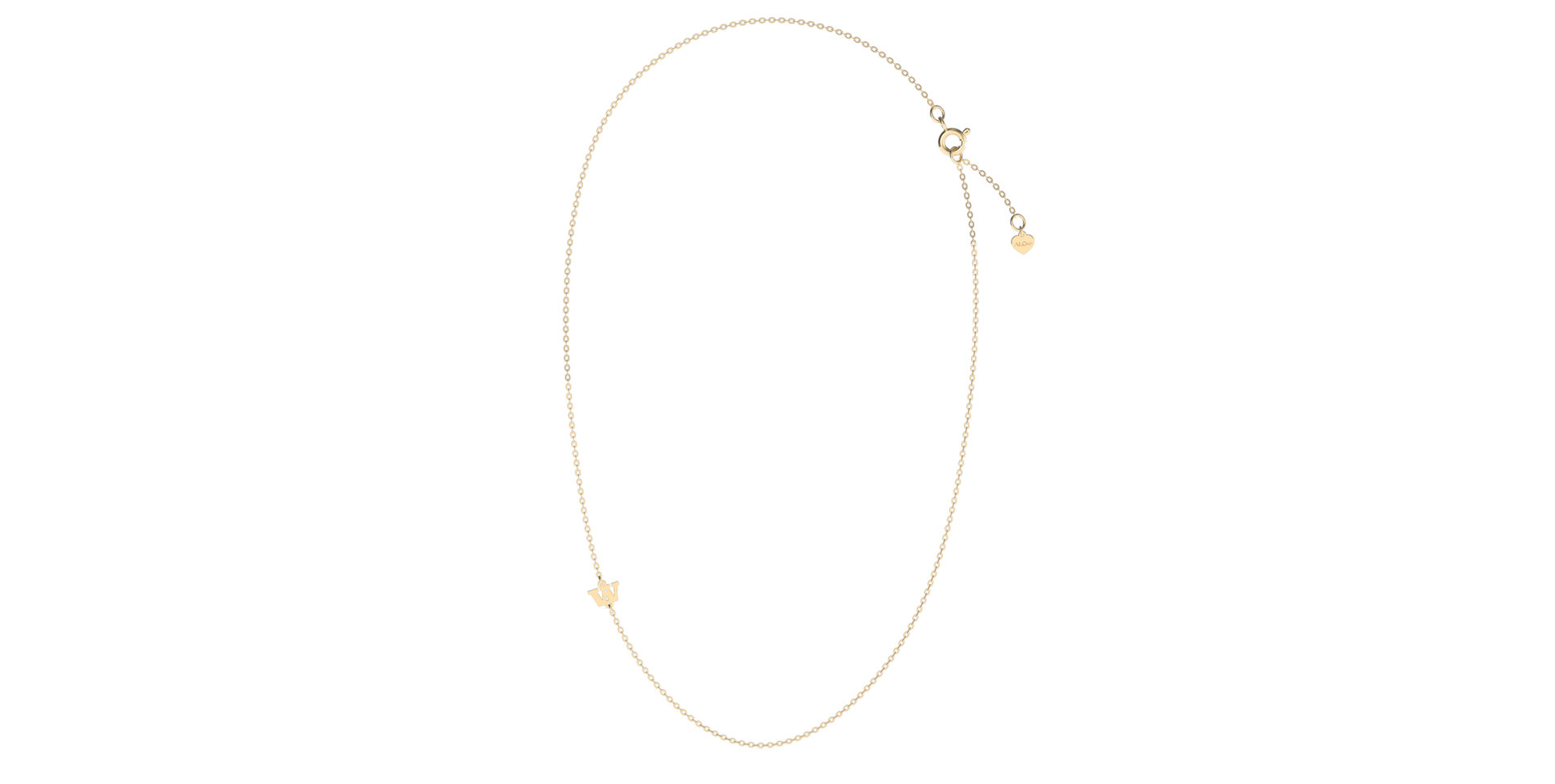 Náhrdelník s diamantom Big Classic W