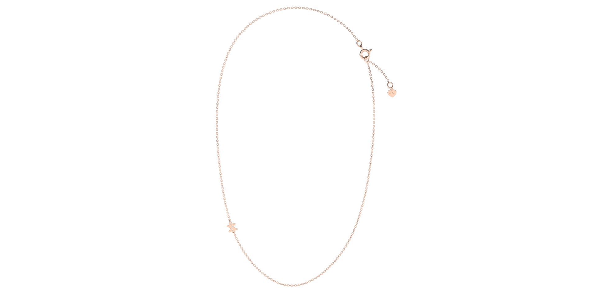 Náhrdelník s diamantom Big Classic X