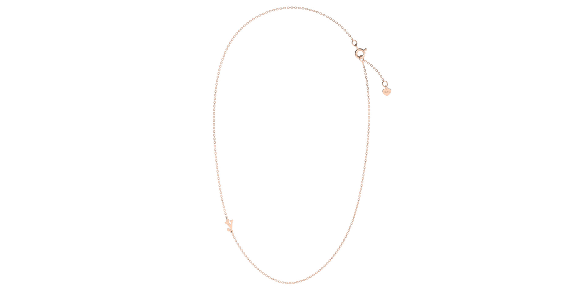 Náhrdelník s diamantom Big Classic Y