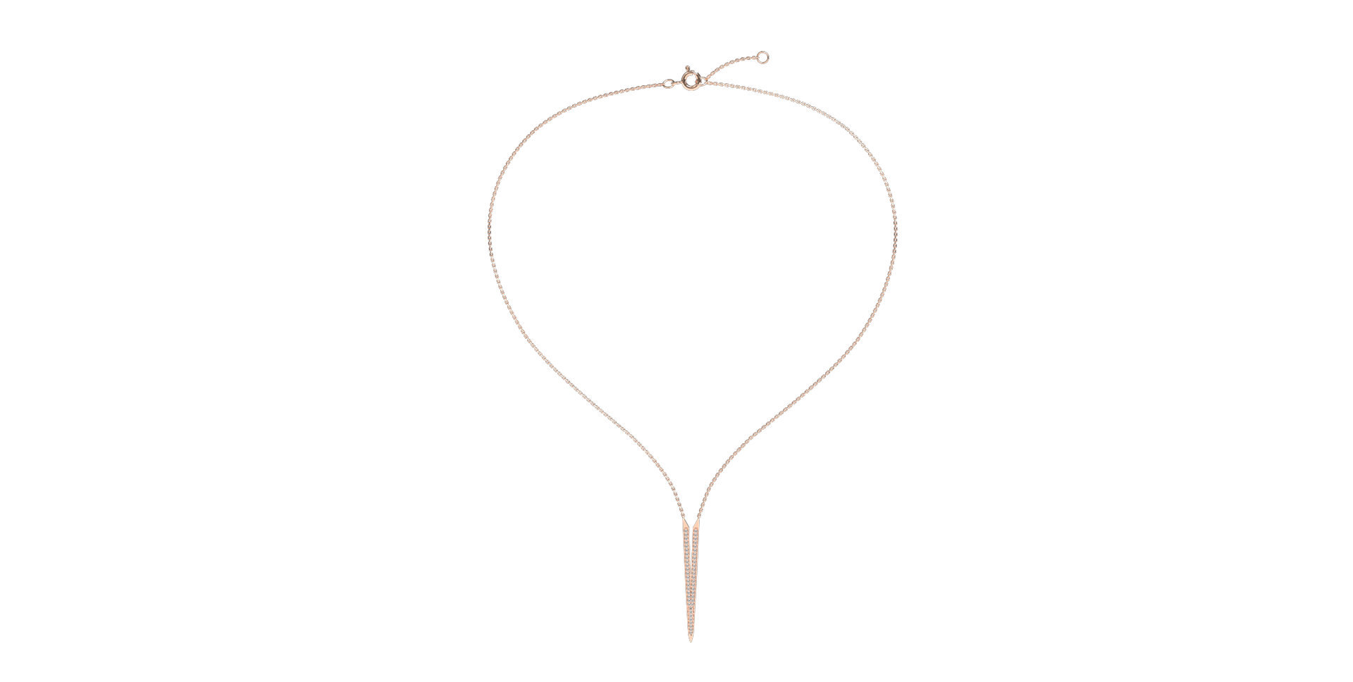 Náhrdelník s diamantmi Sparkling Victory