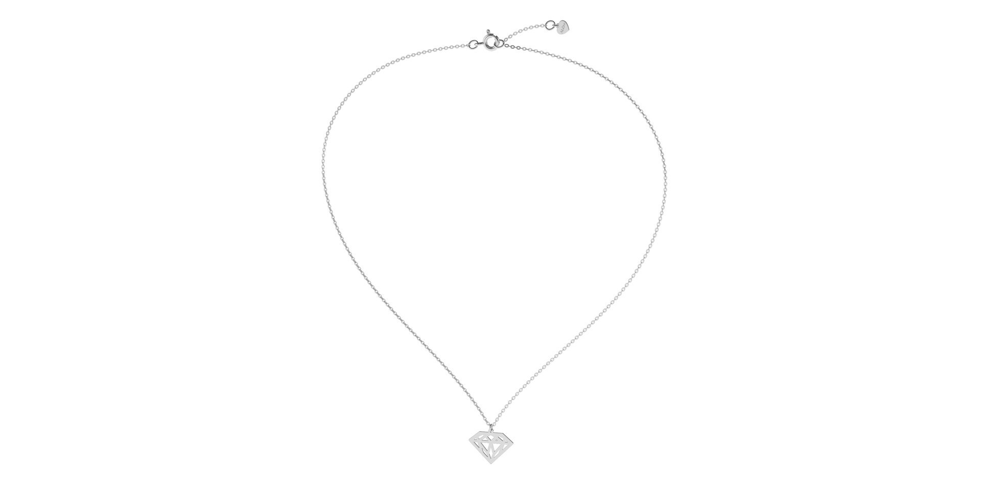 Náhrdelník s diamantom Diamond