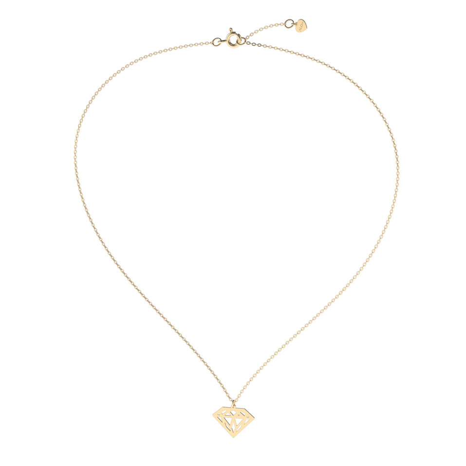 Náhrdelník s diamantom Diamond