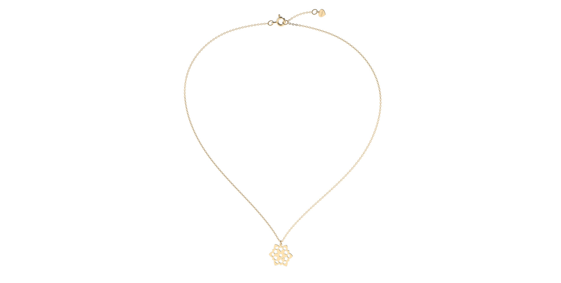 Náhrdelník s diamantom Little Blossom