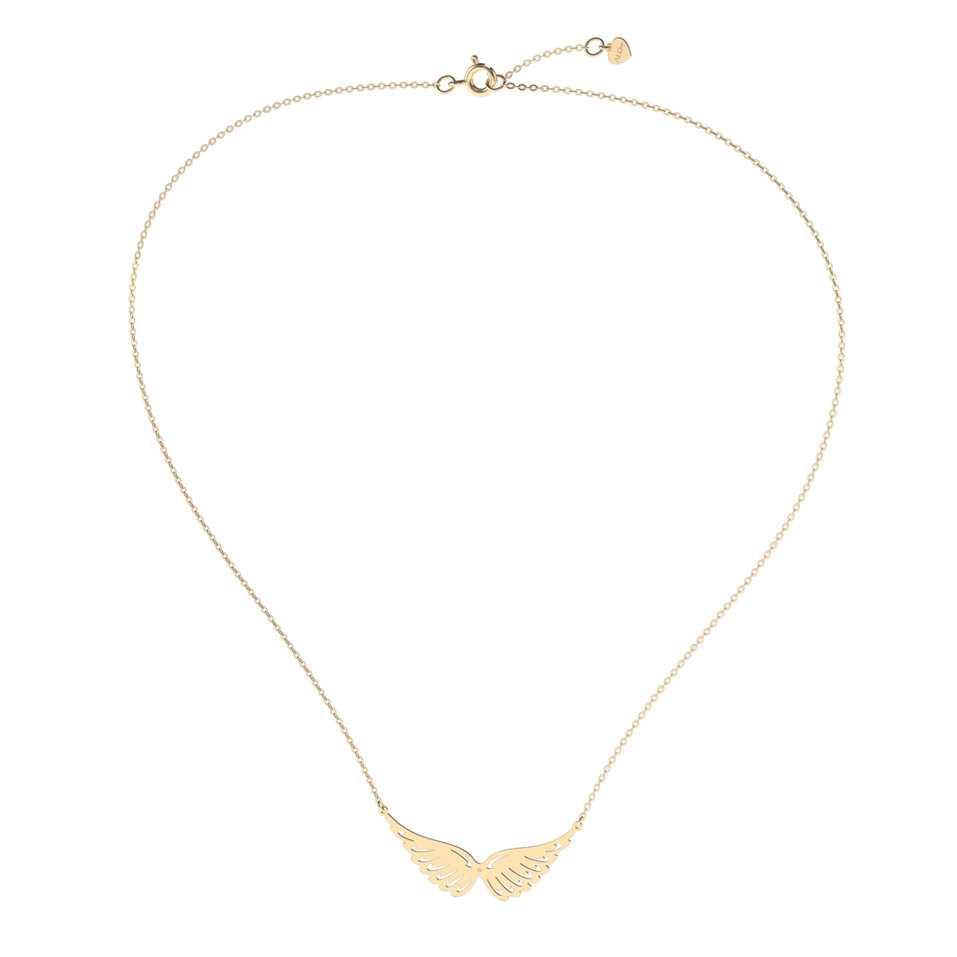 Náhrdelník s diamantom Wings