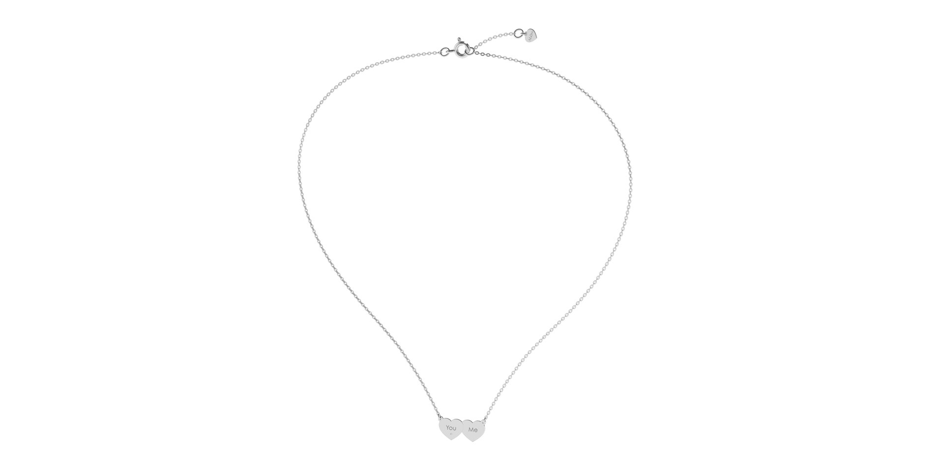 Náhrdelník s diamantom You & Me