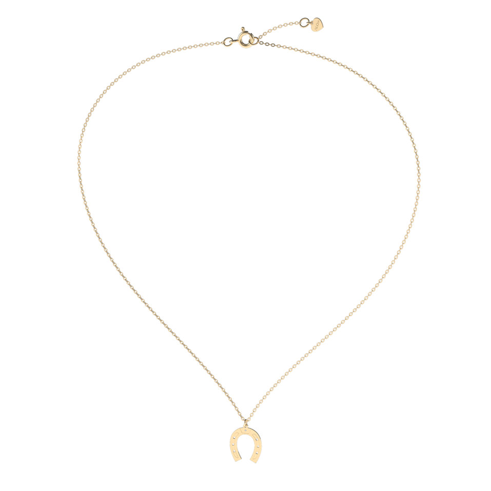 Náhrdelník s diamantom Horseshoe