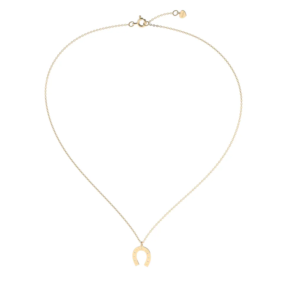 Náhrdelník s diamantom Horseshoe