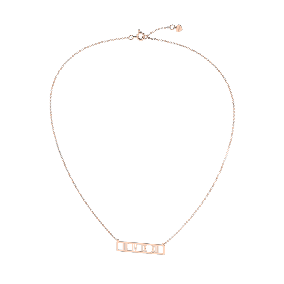 Náhrdelník s diamantom Precious Time