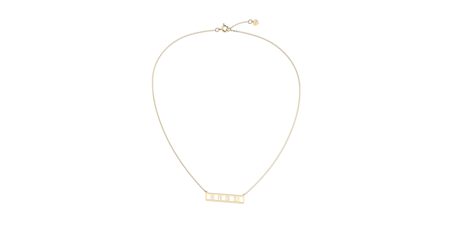 Náhrdelník s diamantom Precious Time