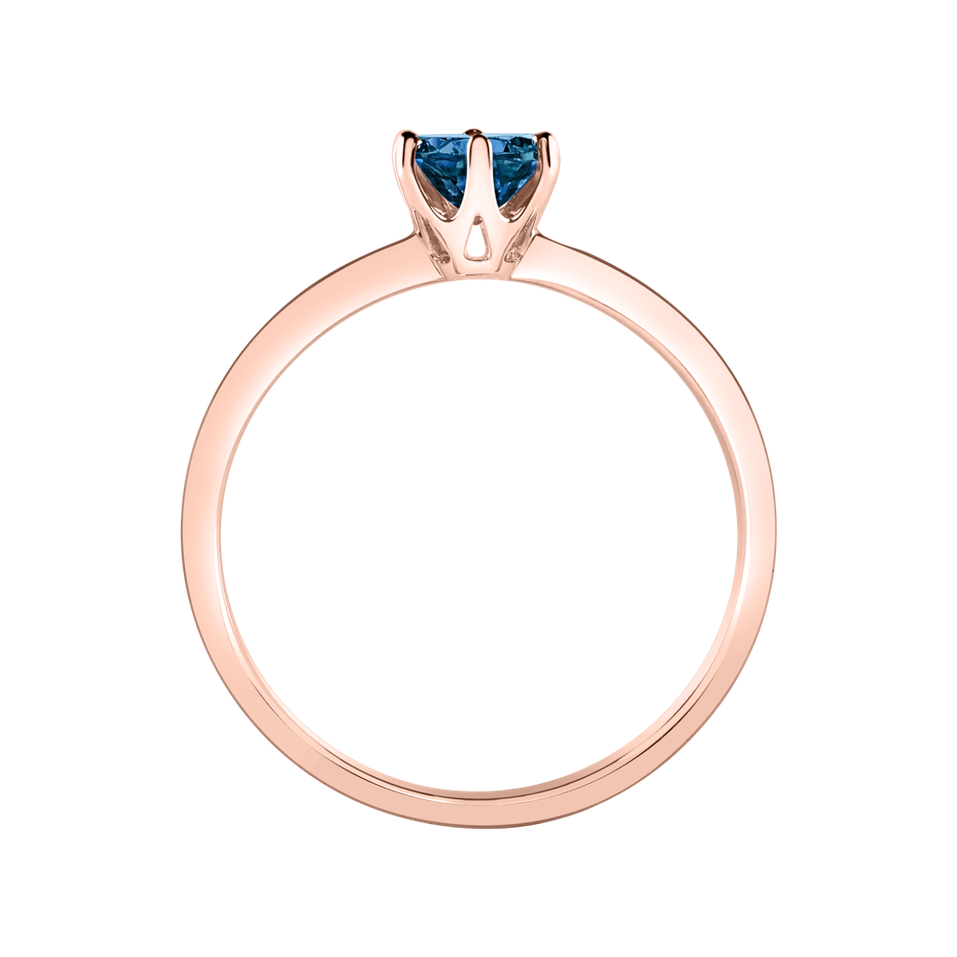 Prsteň s topásom london Bonbon