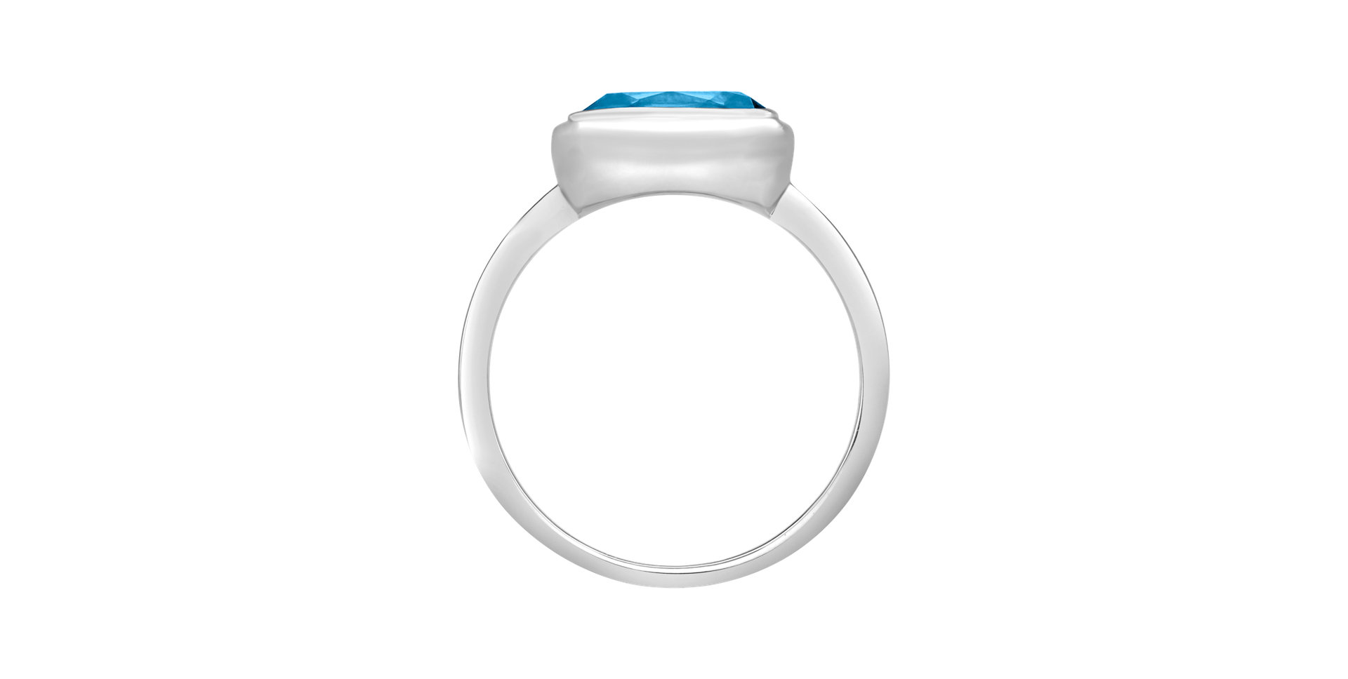 Prsteň s topásom swiss Bonbon